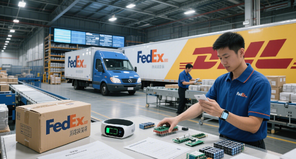三類貨物精準匹配 DHL/FedEx，助科技企業高效完成跨境運輸
